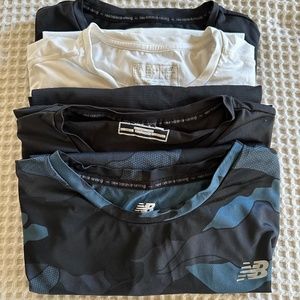 Men's New Balance Running Shirts (4) - Large